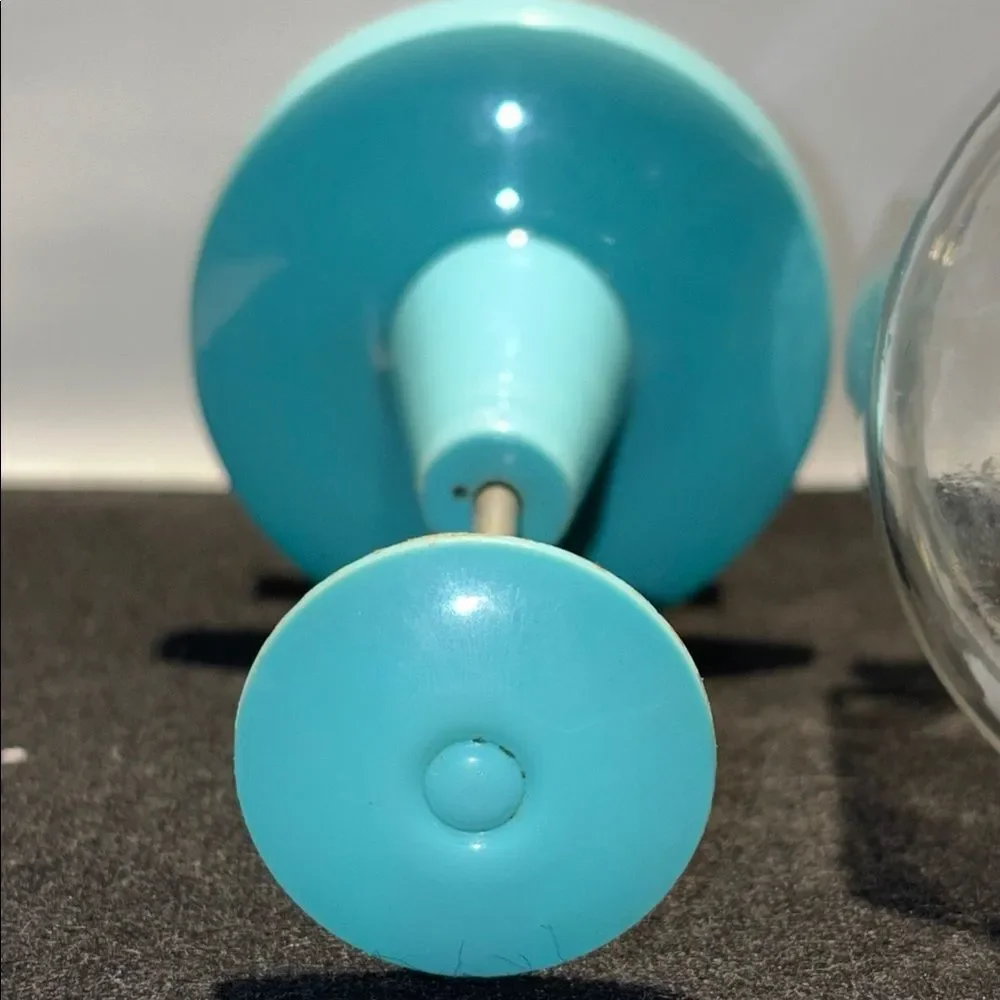 Vintage glass food chopper